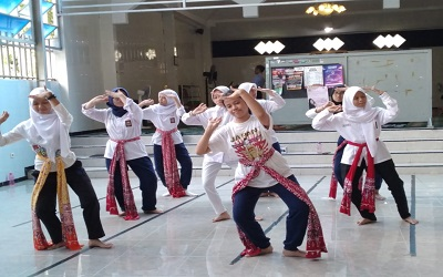 TVRI liput kegiatan ekstrakurikuler dan sister school