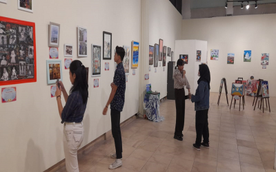 SMA N 9 Yogyakarta Memberikan Ruang Ekspresi Seni Melalui Pameran #Memoria#